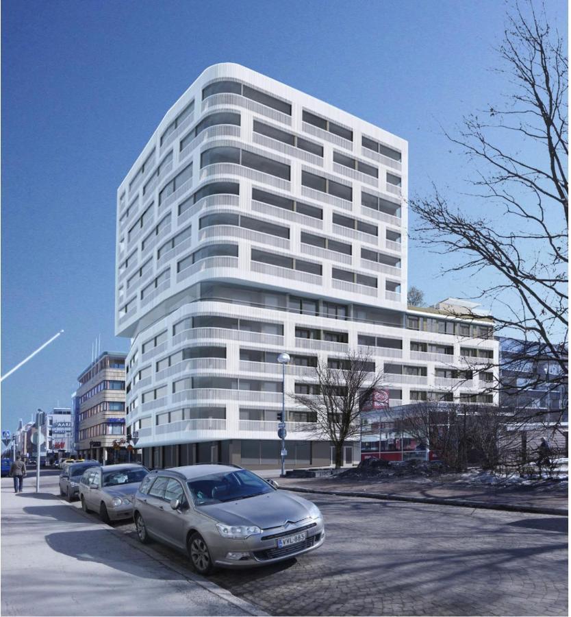 New And Cozy Apartment In The Centrum Of Оулу Екстериор снимка